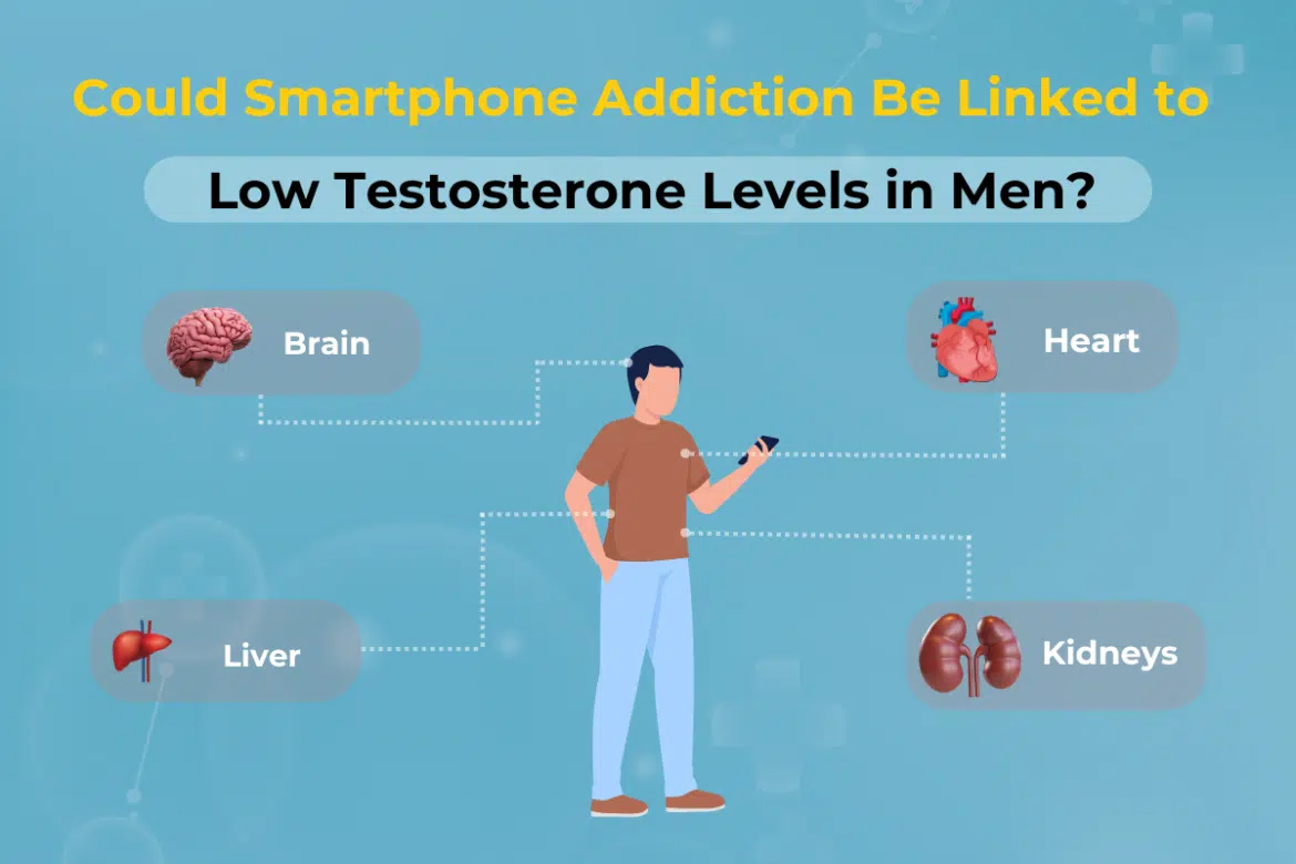 Could Smartphone Addiction Be Linked to Low Testosterone Levels in Men